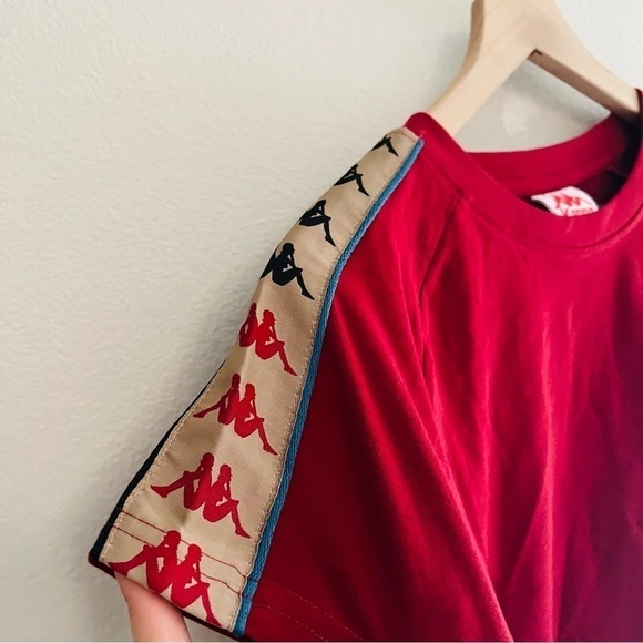 KAPPA Women's Red Short Sleeve Top Size Large NWT - Picture 4 of 7
